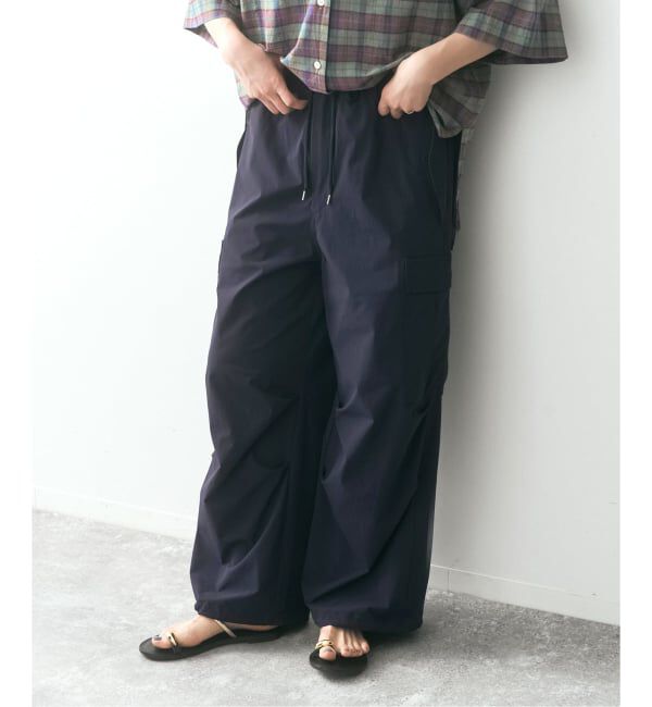 Spick and Span「SHEN TANAKA*S パラシュートパンツ」|カーゴ|