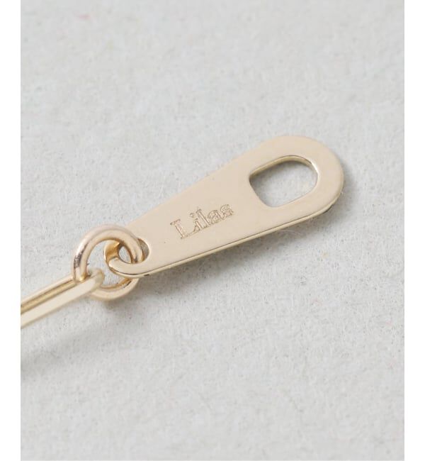 Lilas by Spick&Span「ペーパークリップチェーン17cmブレスレット K10」|ブレスレット・バングル|