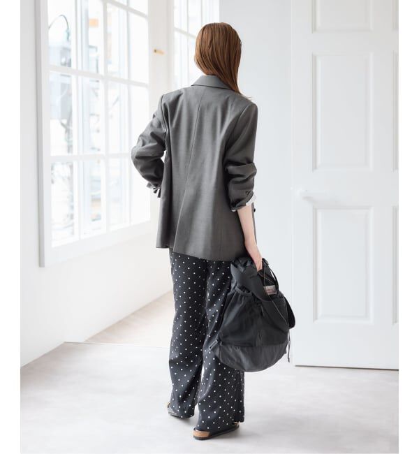 U by SPICK&SPAN「《予約》ツイルストレッチダブルジャケット」|テーラードジャケット|