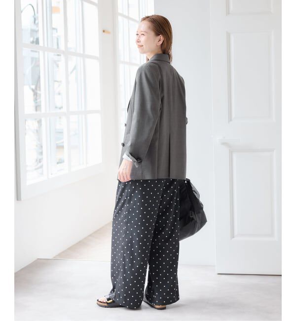 U by SPICK&SPAN「《予約》ツイルストレッチダブルジャケット」|テーラードジャケット|