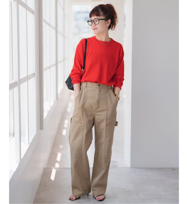 Spick and Span「《新色有り / 追加予約》18G クルーネックプルオーバー」|ニット・セーター|