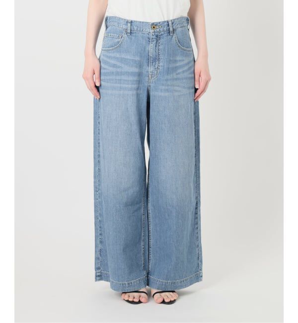 Spick and Span「《追加予約》5 1/2 8oz LOOSE WIDE DENIM」|デニム|