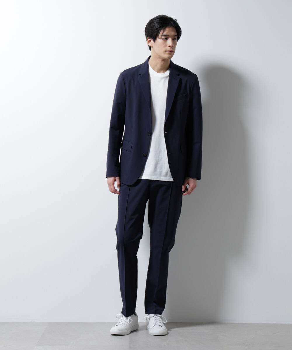 nano･universe「｢N JACKET BASIC｣ﾀﾞﾝﾄﾂｵﾁｰﾙ防汚ﾃｯｸｽﾄﾚｯﾁｼﾞｬｹｯﾄ(ｾ 」|スーツ|