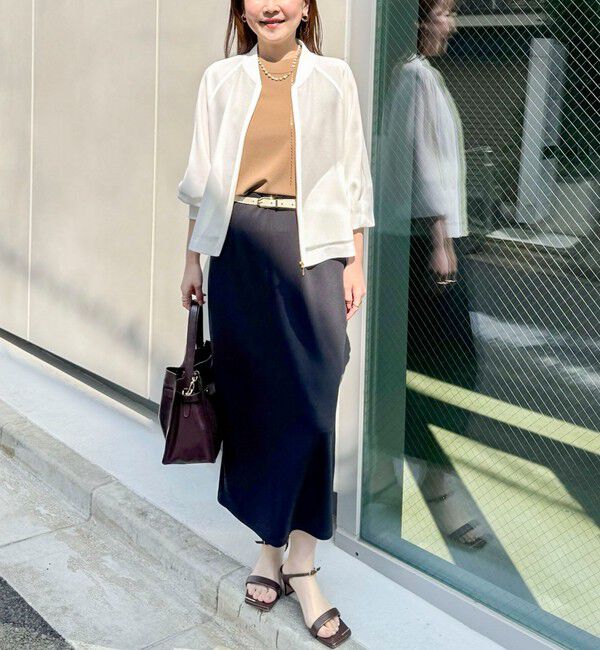NOLLEY'S sophi「《手洗い可能》マルチファンクションハイネックノースリーブプルオーバー」|ニット・セーター|