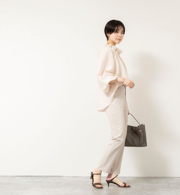 NOLLEY'S sophi「ウォッシャブルシアーシルクワッシャーオフショルブラウス」|シャツ・ブラウス|