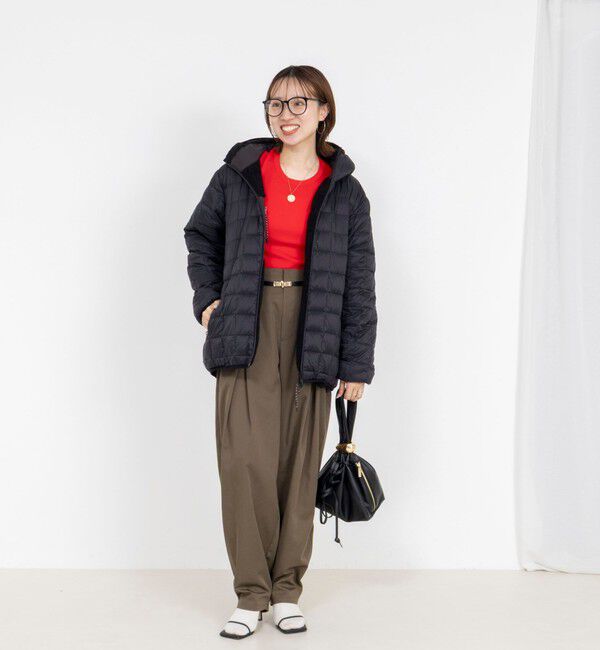 NOLLEY'S「◇【WEB限定】【TAION/タイオン】ボア&times;ダウンフーミドル丈ダウン(リバーシブル)」|ダウン|