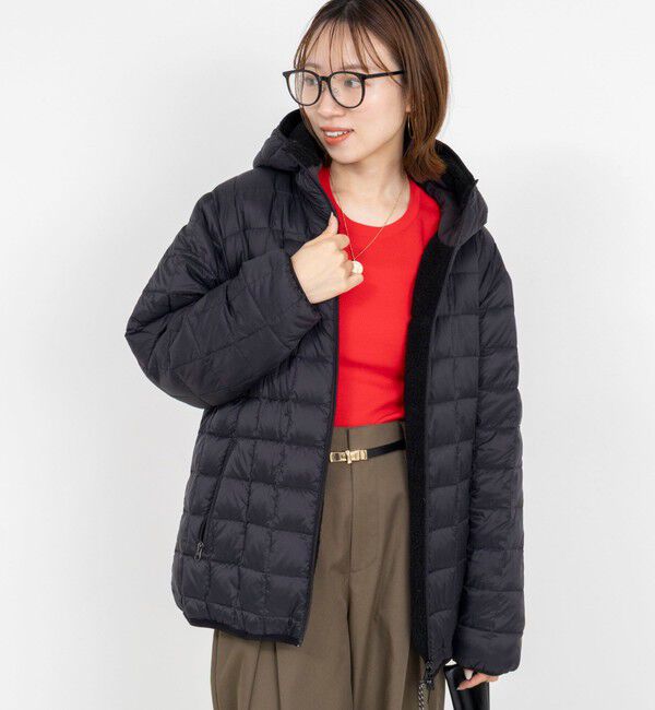 NOLLEY'S「◇【WEB限定】【TAION/タイオン】ボア&times;ダウンフーミドル丈ダウン(リバーシブル)」|ダウン|