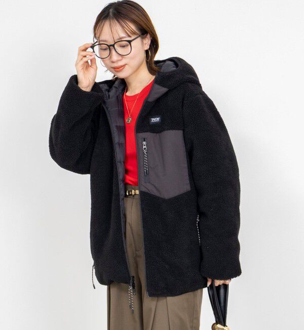 NOLLEY'S「◇【WEB限定】【TAION/タイオン】ボア&times;ダウンフーミドル丈ダウン(リバーシブル)」|ダウン|