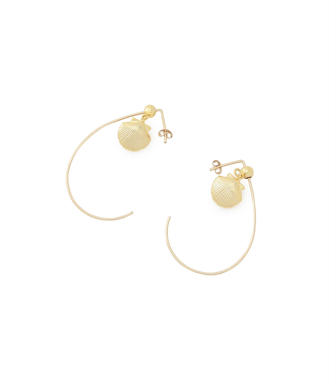 SALON adam et rope'「【SALONオリジナルBOX付き】14KGFドロップピアス」|ピアス|
