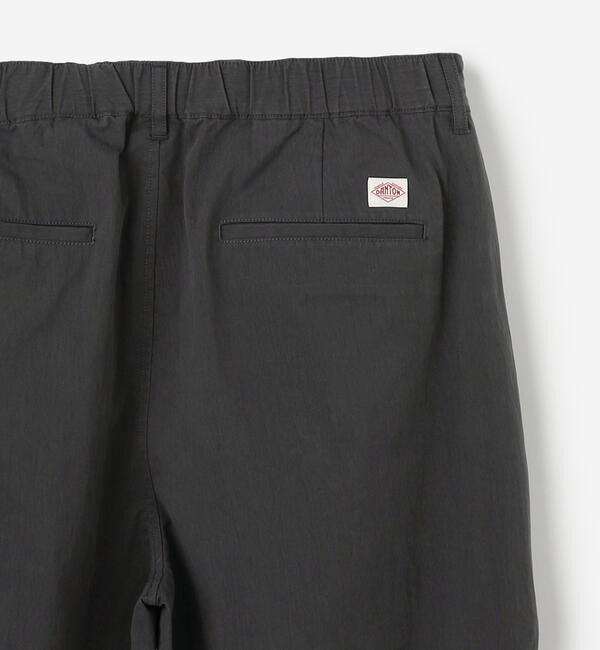 DANTON「DANTON | コットンナイロンツイル 2タックワイドイージーパンツ MEN」|チノ|