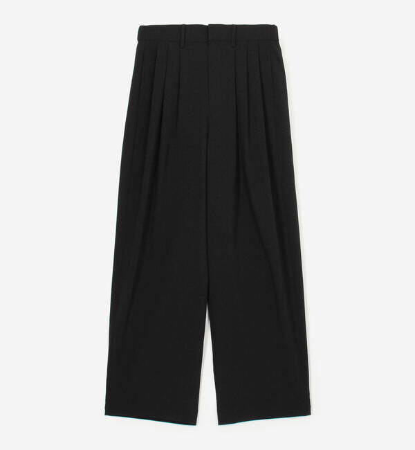 Morris & Sons「MORRIS & SONS | 3タック ワイドパンツ WOMEN」|チノ|