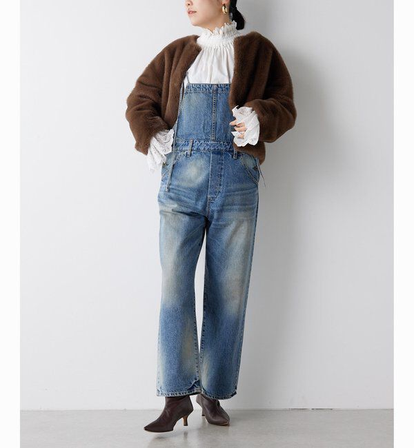  「《人気再販アイテム》DENIM ALL IN ONE２」|ワンピース|