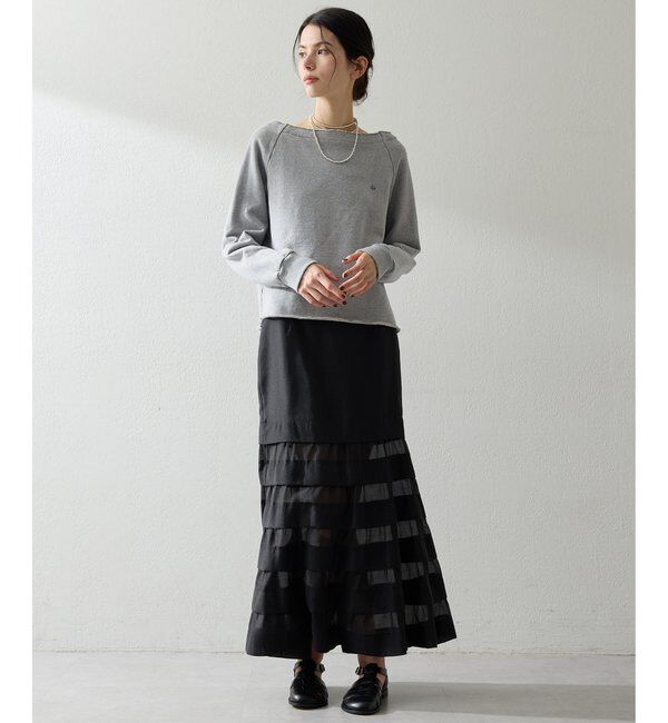  「オフショル刺繍プルオーバー」|Tシャツ・カットソー|