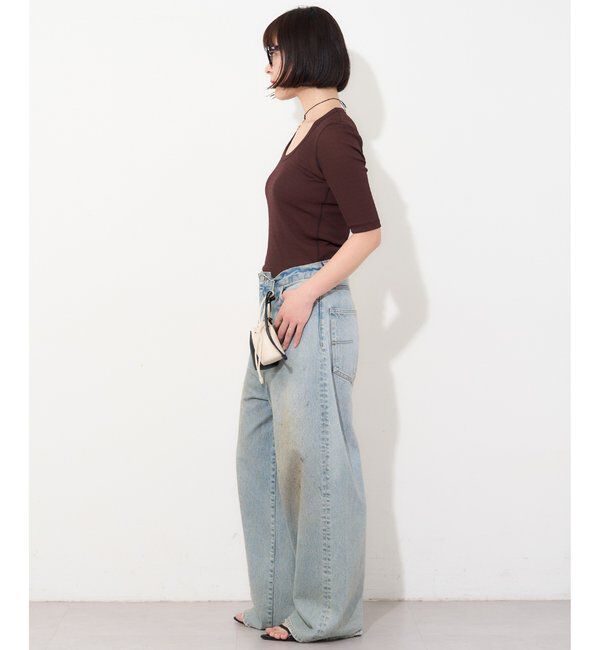  「《人気再販アイテム》【myporter】ラウンドネックドライフィットカットソー」|Tシャツ・カットソー|