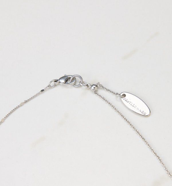  「【PAPILLONNER/パピヨネ】ステーションチェーンネックレス」|ネックレス|