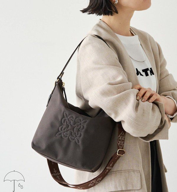  「《WEB限定》【撥水】スタンダードミニショルダーバッグ <ナイロン>」|ショルダー・メッセンジャー|ダークブラウン
