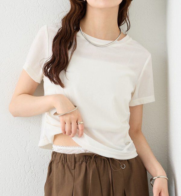  「ベロアTシャツ」|Tシャツ・カットソー|