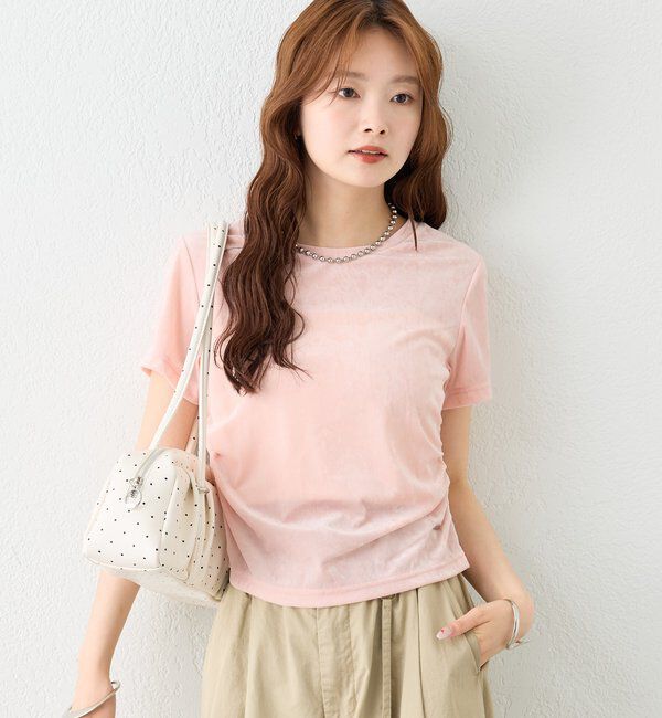  「ベロアTシャツ」|Tシャツ・カットソー|