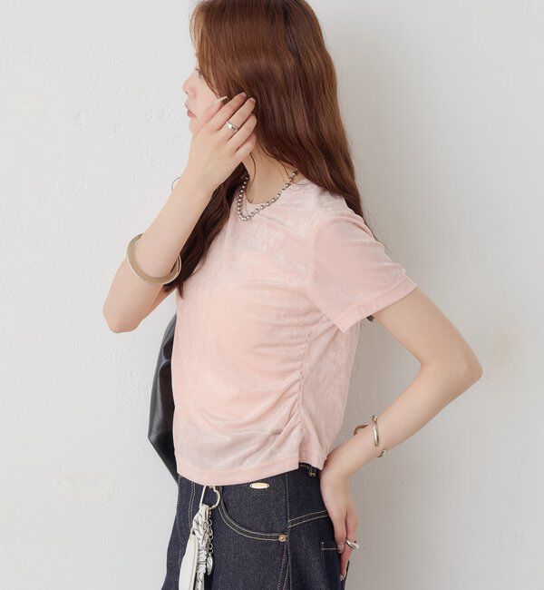  「ベロアTシャツ」|Tシャツ・カットソー|