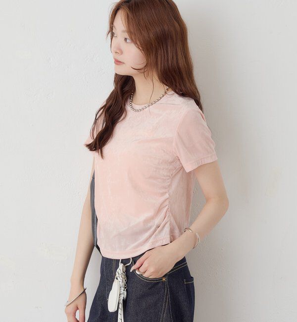  「ベロアTシャツ」|Tシャツ・カットソー|