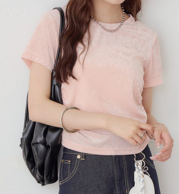  「ベロアTシャツ」|Tシャツ・カットソー|