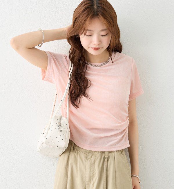  「ベロアTシャツ」|Tシャツ・カットソー|
