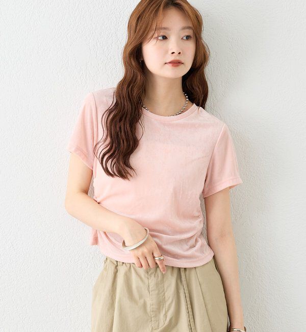  「ベロアTシャツ」|Tシャツ・カットソー|