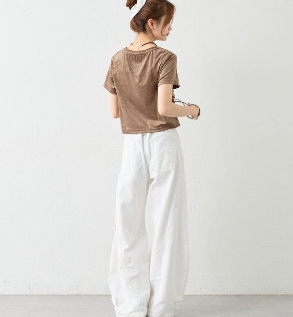  「ベロアTシャツ」|Tシャツ・カットソー|
