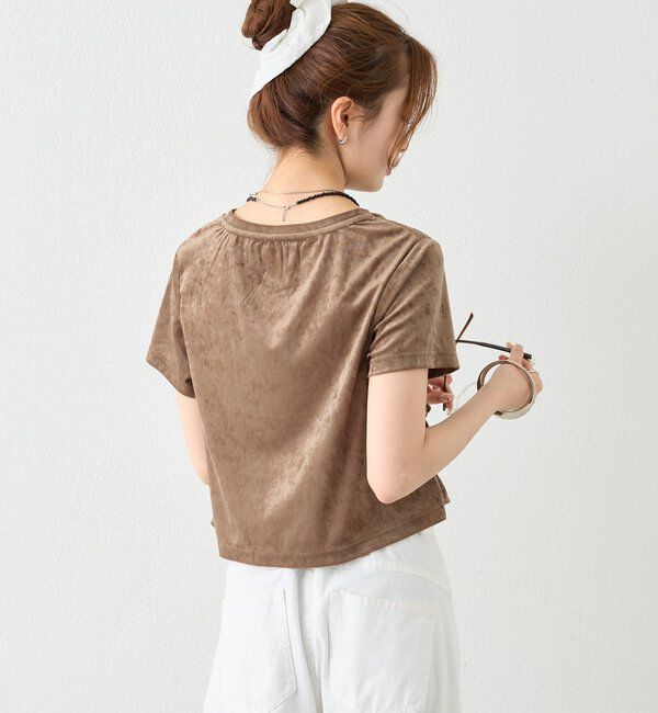  「ベロアTシャツ」|Tシャツ・カットソー|