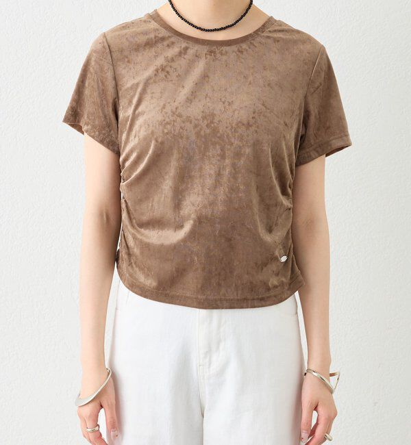  「ベロアTシャツ」|Tシャツ・カットソー|