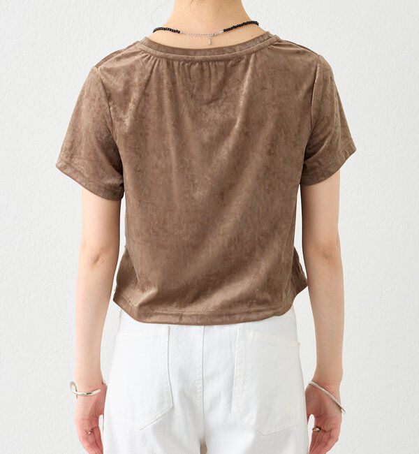  「ベロアTシャツ」|Tシャツ・カットソー|