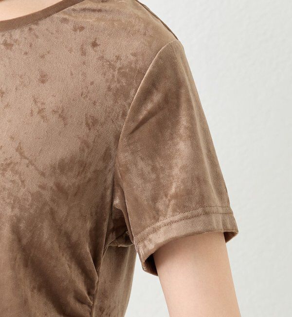  「ベロアTシャツ」|Tシャツ・カットソー|