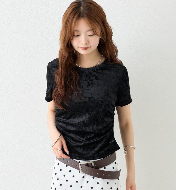  「ベロアTシャツ」|Tシャツ・カットソー|