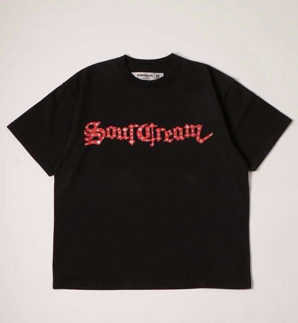  「【Sourcream】ラインストーンTシャツ」|Tシャツ・カットソー|