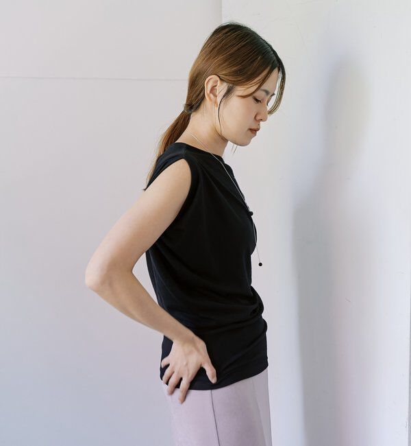 「アシメネックTee」|Tシャツ・カットソー|