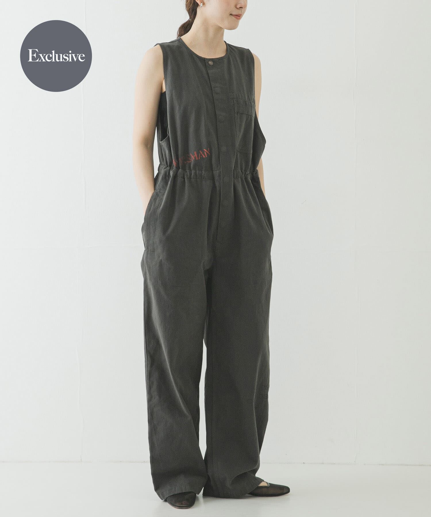 URBAN RESEARCH「『別注』PAY-DAY&times;URBAN RESEARCH　オールインワン」|オールインワン|チャコールグレー