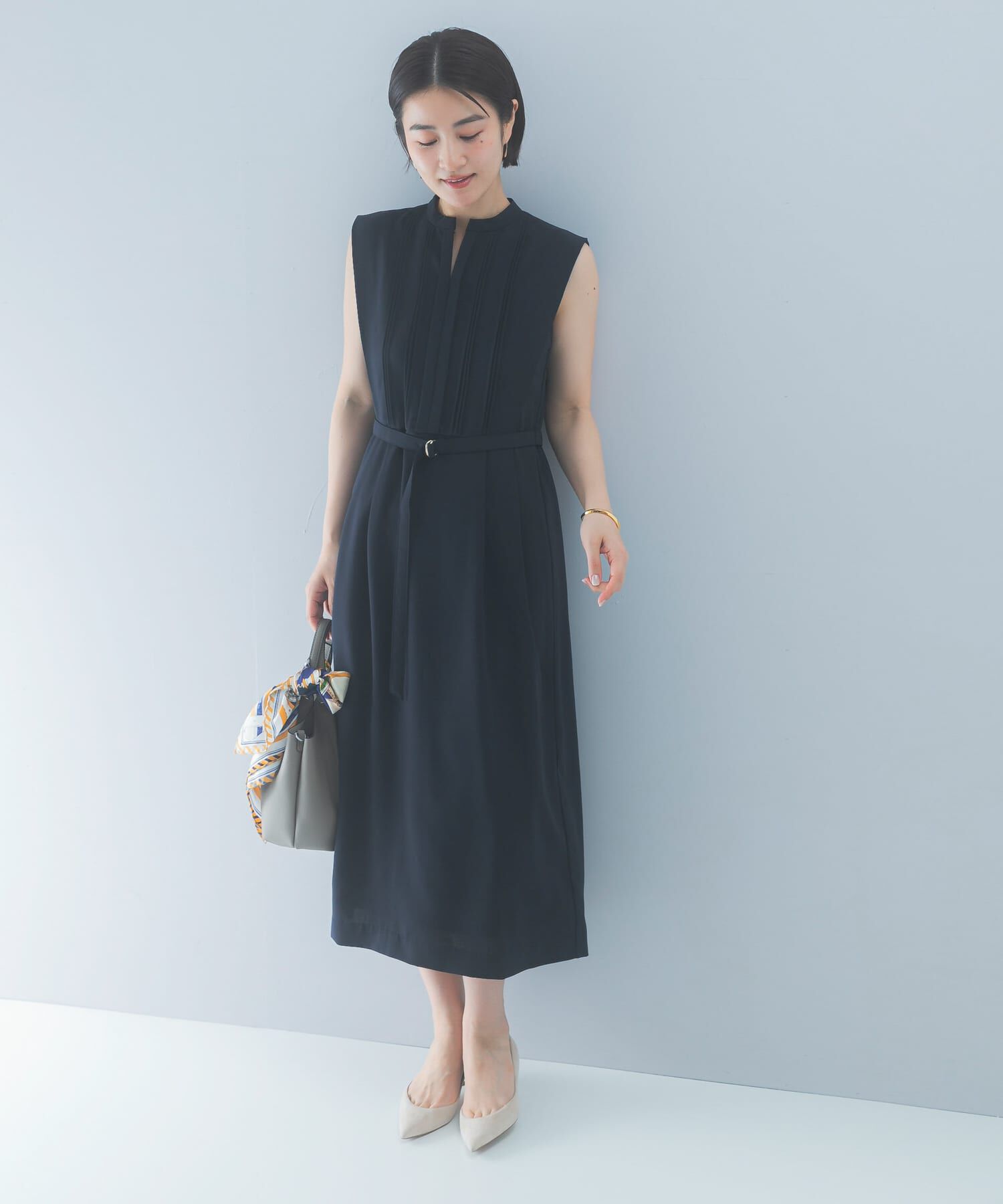URBAN RESEARCH ROSSO「クールタッチ 防シワストレートワンピース」|ワンピース|