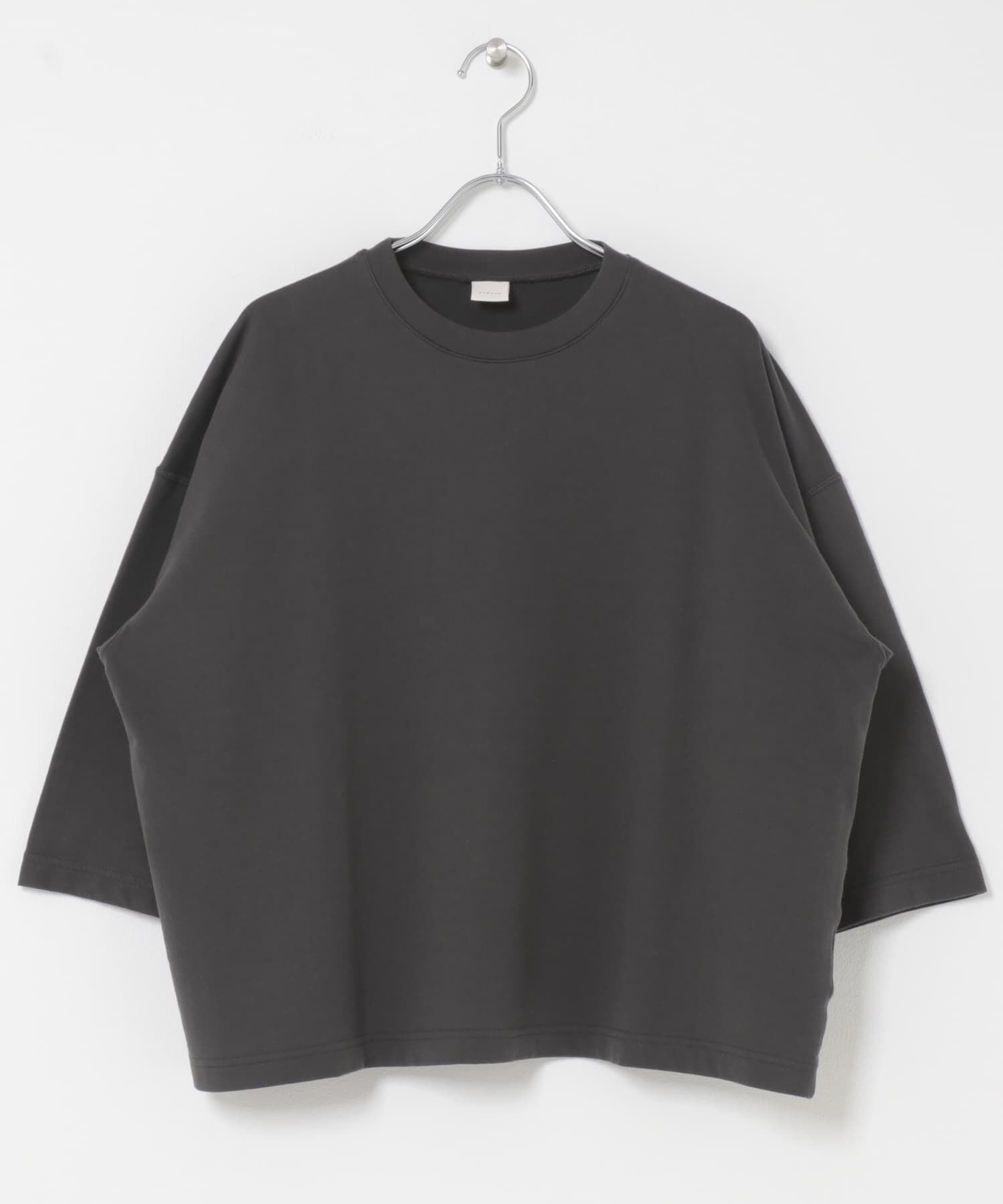 かぐれ「コットンインレー6分袖プルオーバー」|Tシャツ・カットソー|