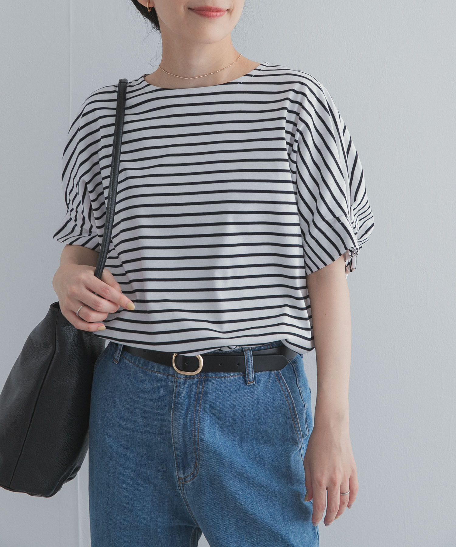 URBAN RESEARCH DOORS「『UR TECH』サマシェアタックスリーブプルオーバー」|Tシャツ・カットソー|