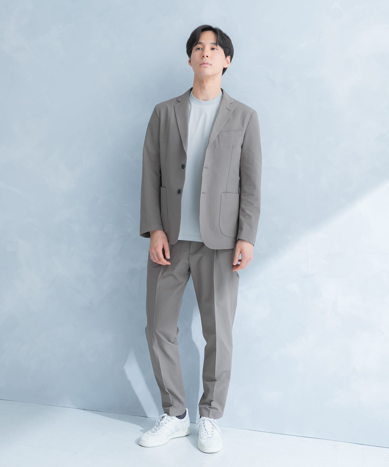 URBAN RESEARCH DOORS「LIFE STYLE TAILOR　シアサッカーストレッチジャケット」|その他|