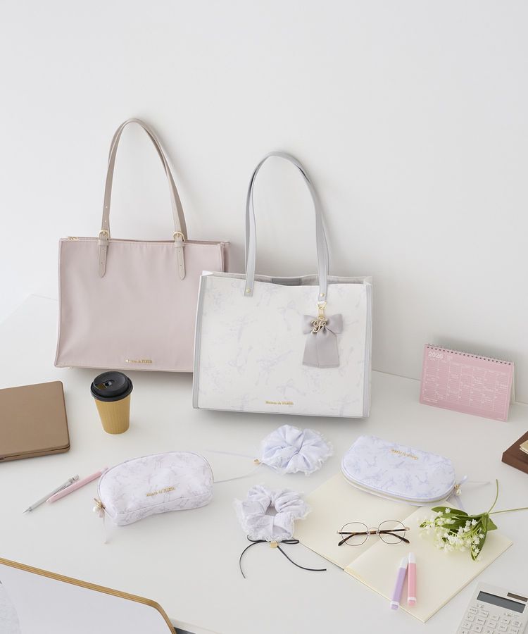 Maison de FLEUR「すずらんプリントシュシュ」|その他|