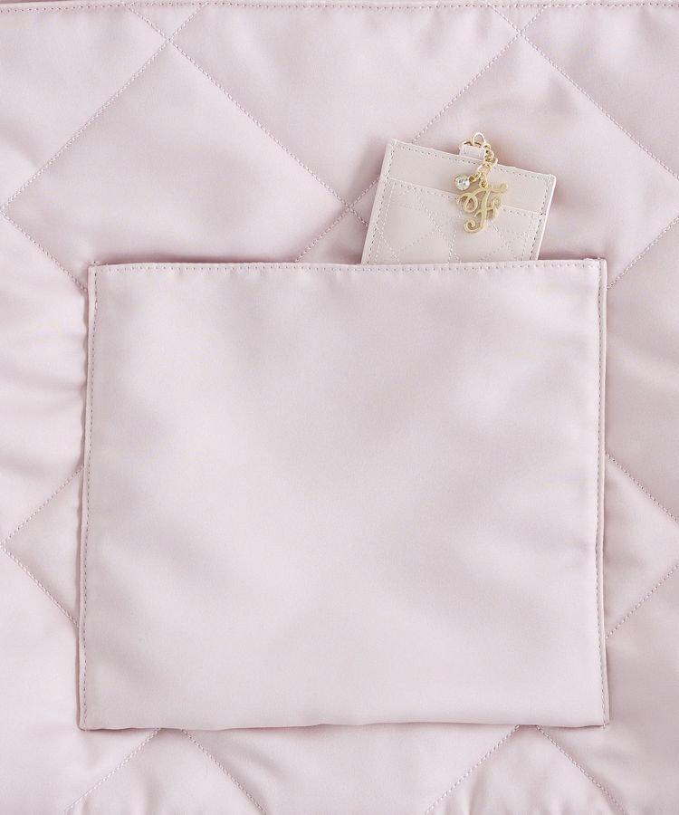 Maison de FLEUR「キルティングエアリーキャリーオンバッグ」|トートバッグ|