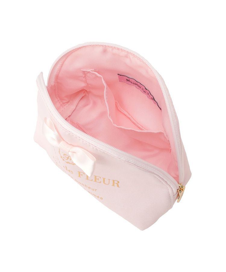 Maison de FLEUR「《セット商品》ダブルリボンギャザートート・ポーチ」|トートバッグ|