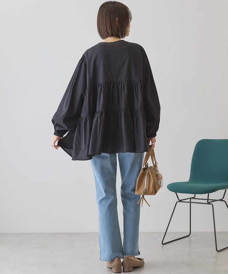 AMERICAN HOLIC「【WEB限定】ティアードギャザーブラウス」|シャツ・ブラウス|