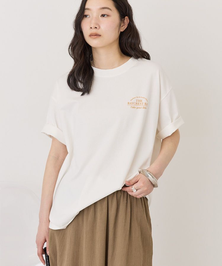 AMERICAN HOLIC「BARロゴプリントTシャツ」|Tシャツ・カットソー|