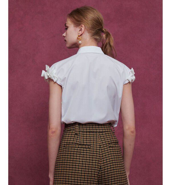 LOULOU WILLOUGHBY「【LOULOU WILLOUGHBY】メニーリボンシャツ」|シャツ・ブラウス|