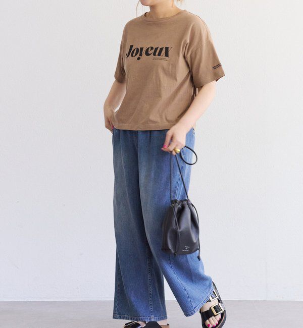  「【F&B】オーガニックコットンガーゼTシャツ」|Tシャツ・カットソー|