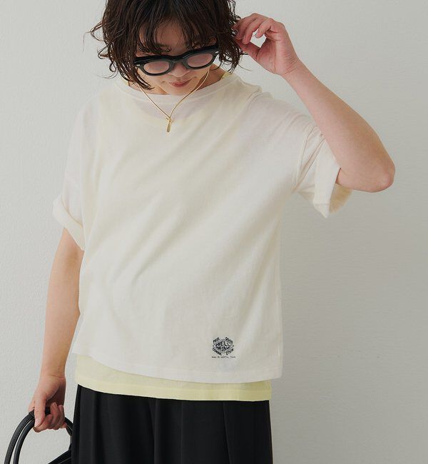  「【F&B】オーガニックコットンノースリーブT」|タンクトップ|