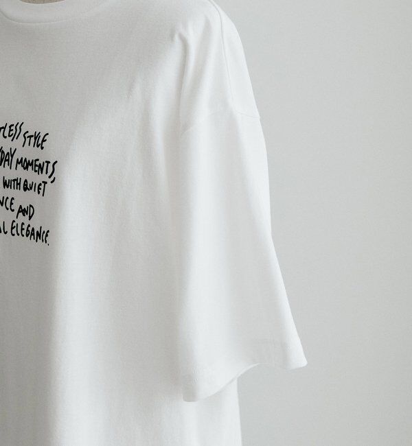  「【＠kokiminitaコラボ】ロゴプリント&times;ロゴ刺繍Tシャツ」|プルオーバー|