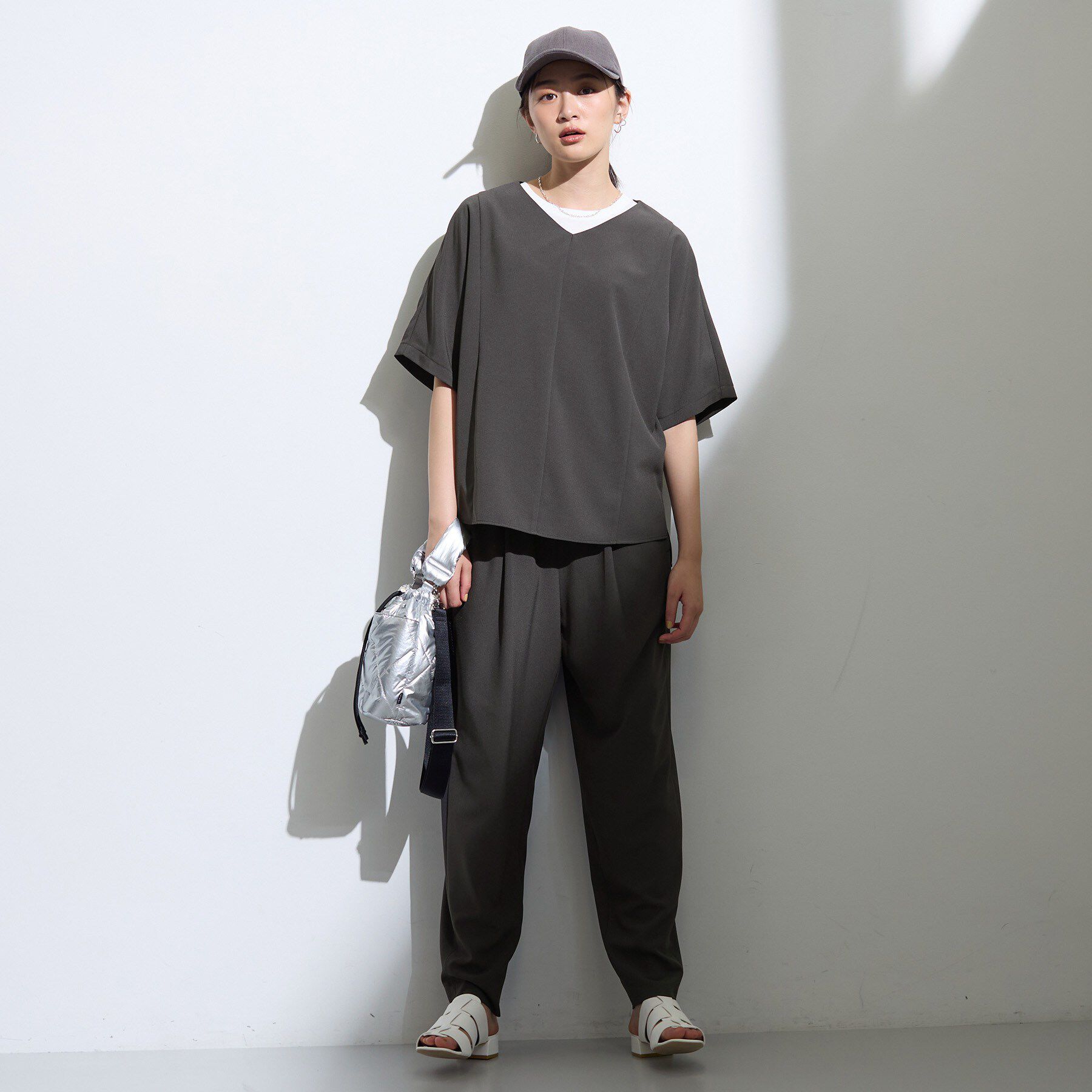 INDIVI「【着る日傘】ドルマントップス」|シャツ・ブラウス|